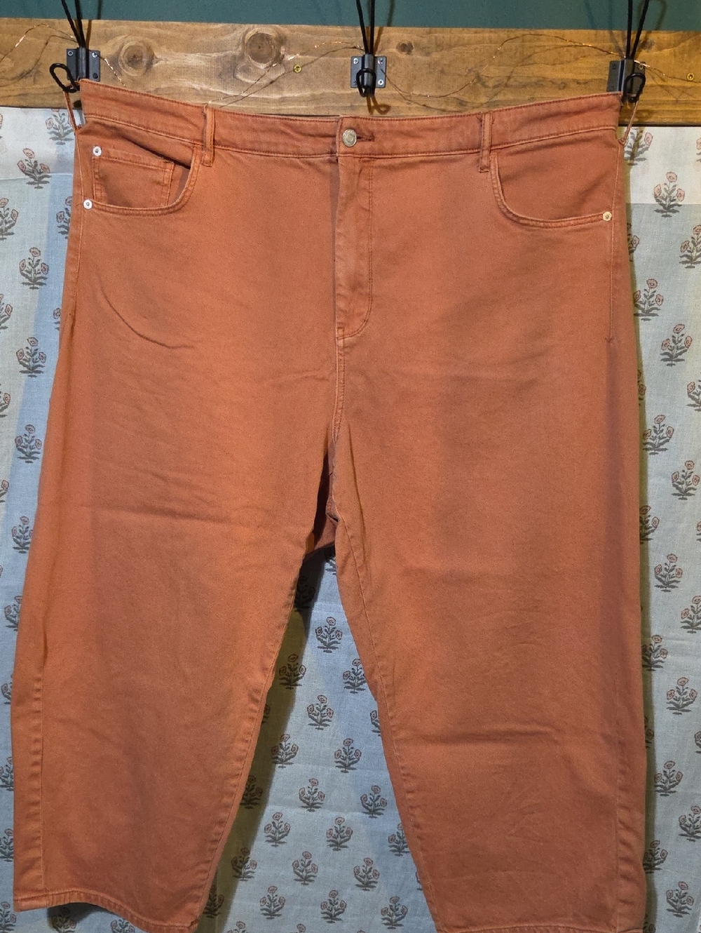 Pilco Anthropologie Orange Jeans